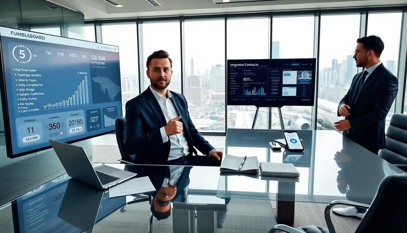 fumbleboard private jet tool corporate travel offering efficiency