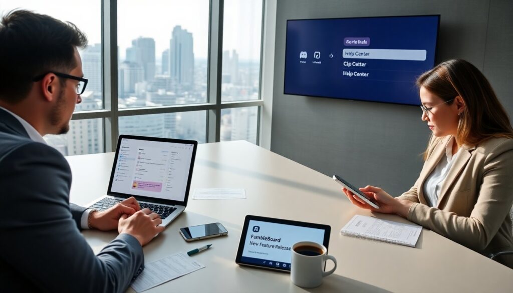 in touch with fumbleboard