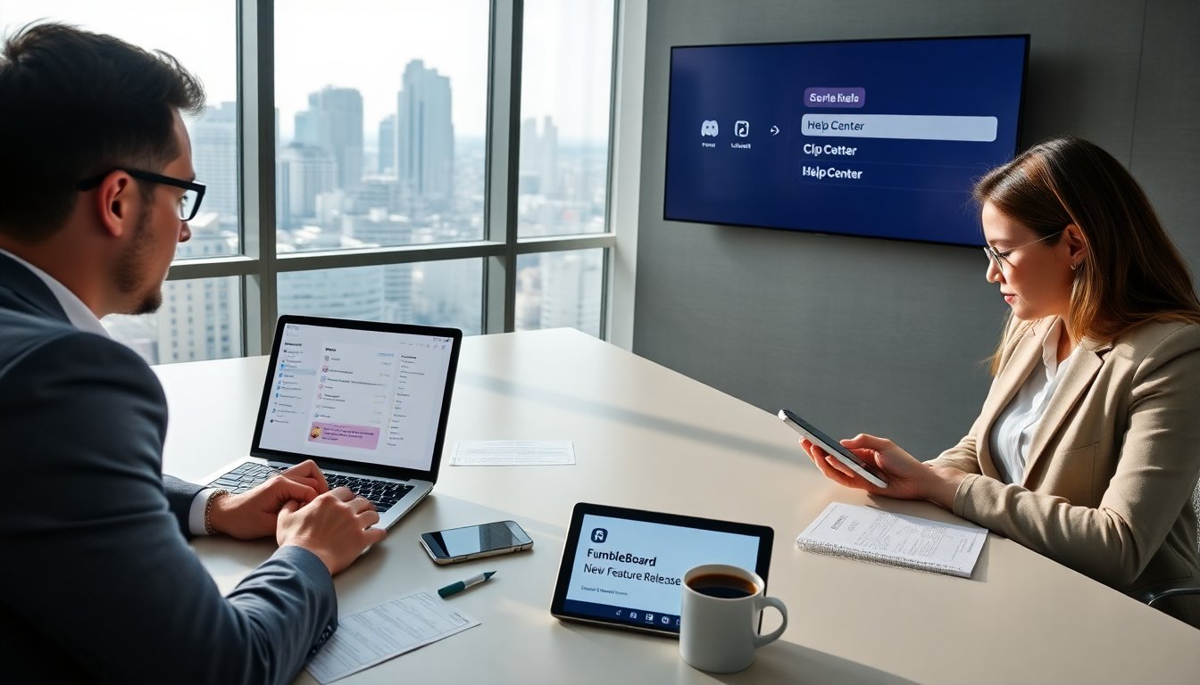 in touch with fumbleboard